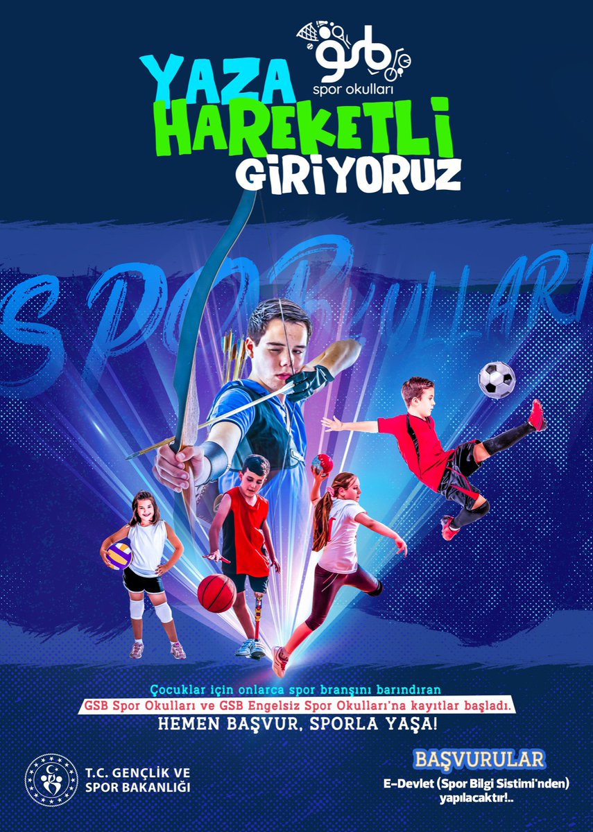 Çankırı’da Yaz Spor Okulları Kapılarını Açtı Başvurular E Devlet’te