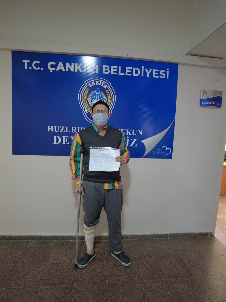 Çankırı’da Zabıta Sosyal Deney Yaptı 10 Dakikada 340 Lira (1)