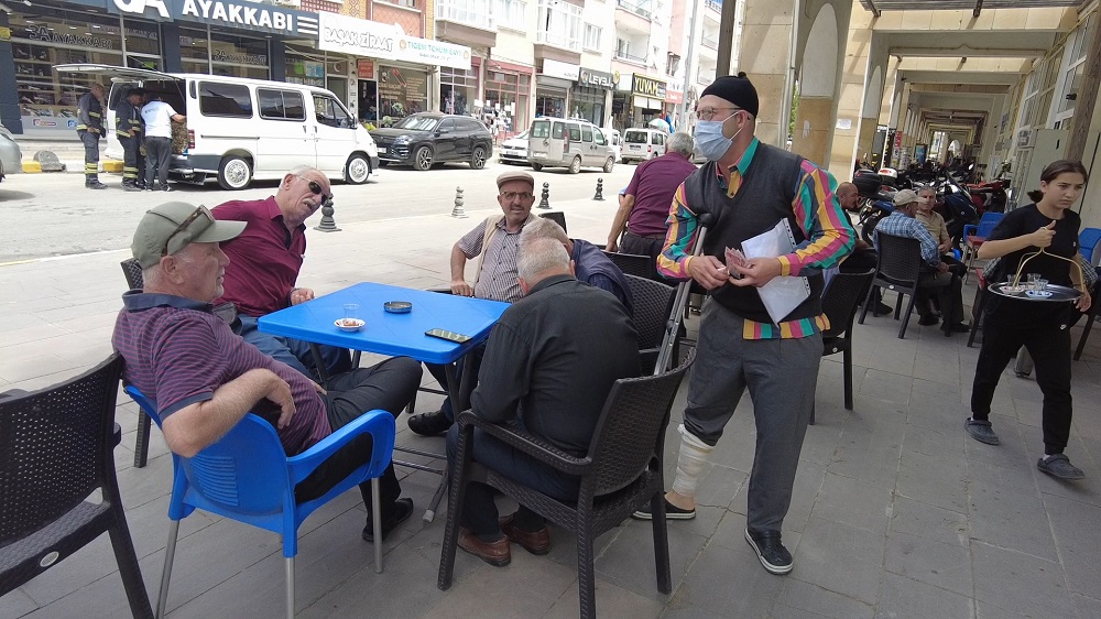 Çankırı’da Zabıta Sosyal Deney Yaptı 10 Dakikada 340 Lira (5)