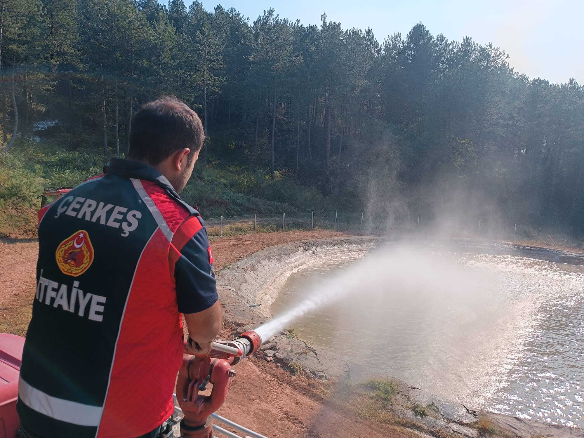 Çerkeş Karabük Yangın Bölgesinde “Ciğerimiz Yanıyor” (1)