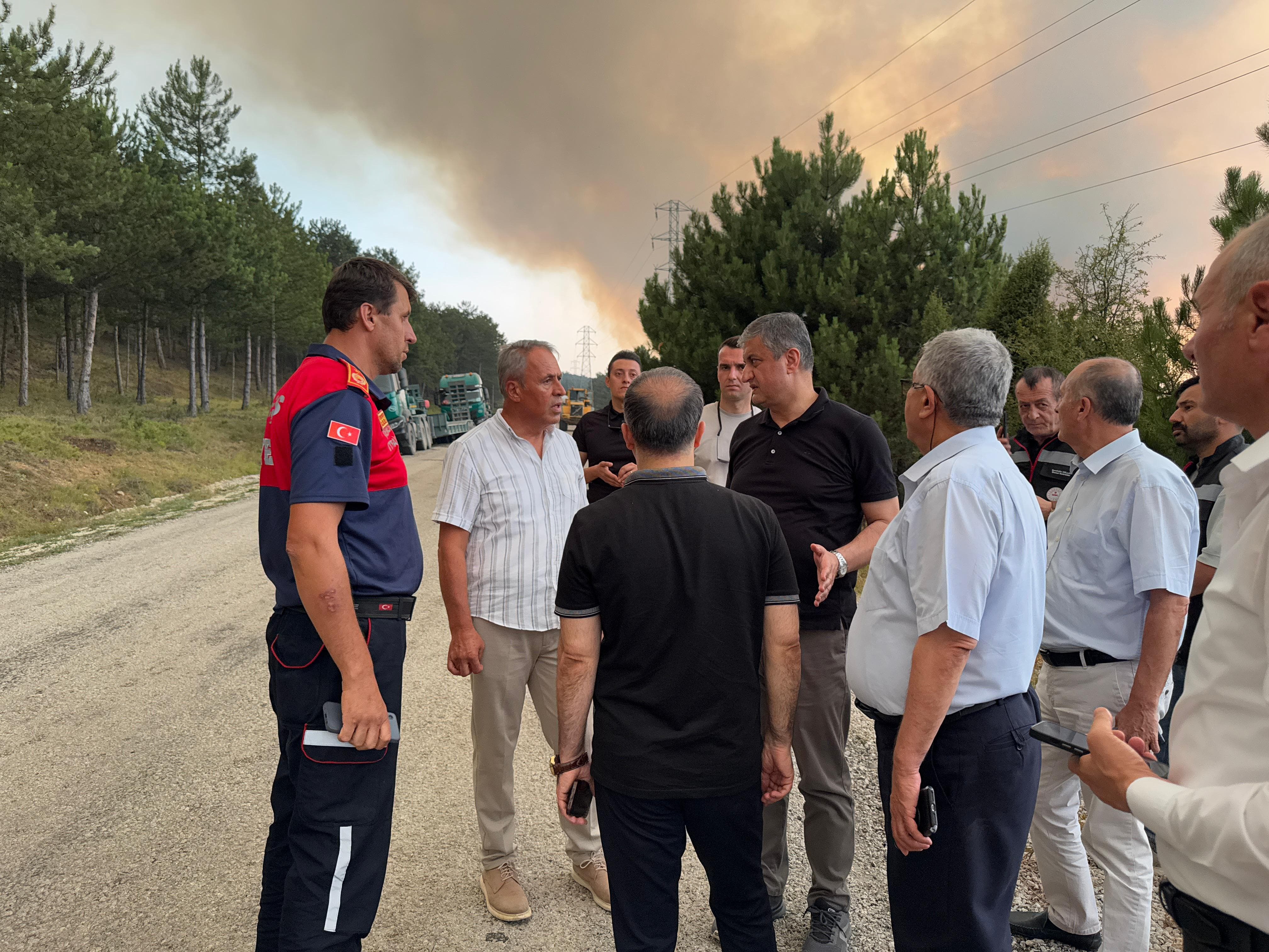 Çerkeş Karabük Yangın Bölgesinde “Ciğerimiz Yanıyor” (6)
