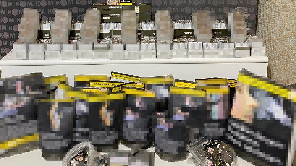 Kırıkkale'de Kaçak Tütün Operasyonu Binlerce Makaron Ele Geçirildi