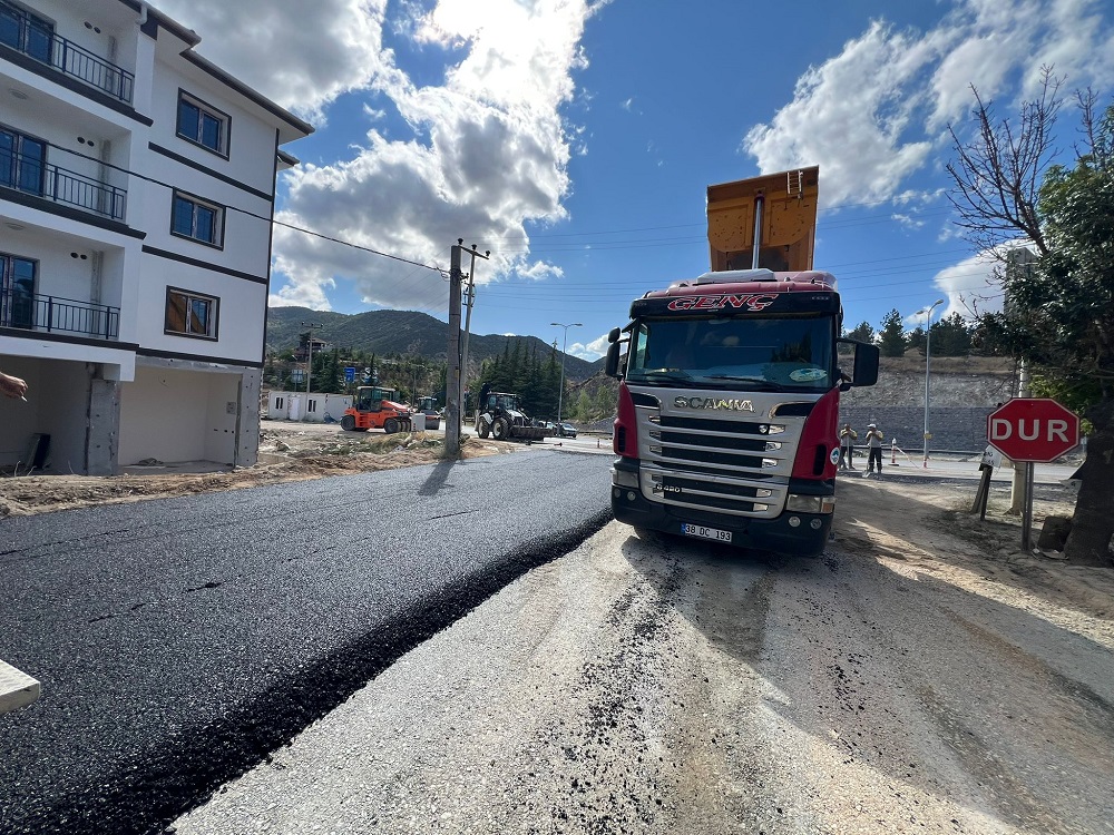 Korgun’da Yol Konforu Artıyor Asfaltlama Çalışmaları Başladı (2)