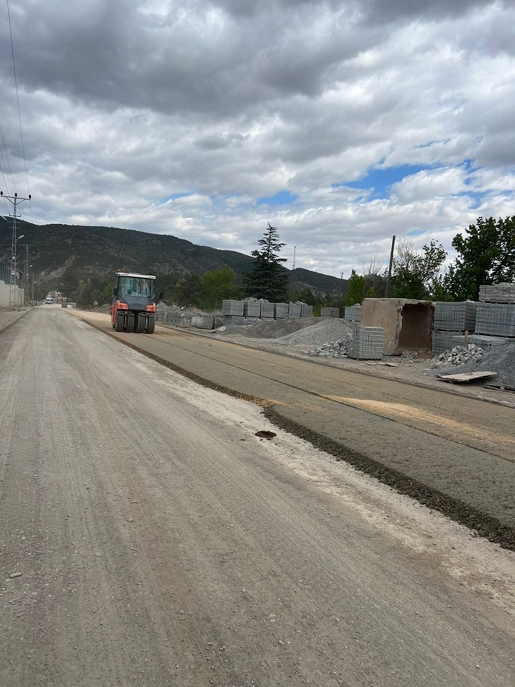 Korgun’da Yol Konforu Artıyor Asfaltlama Çalışmaları Başladı (7)