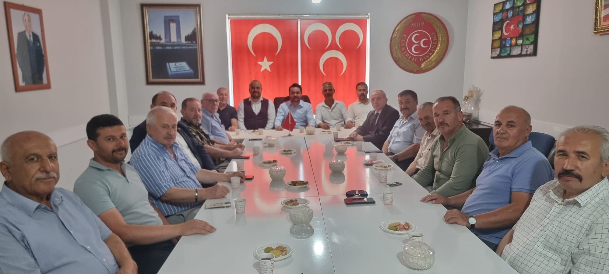 Mhp Çankırı İl Başkanlığı'nda Hareketli Gün Yeni Dönem İçin Yol Haritası Belirlendi (2)