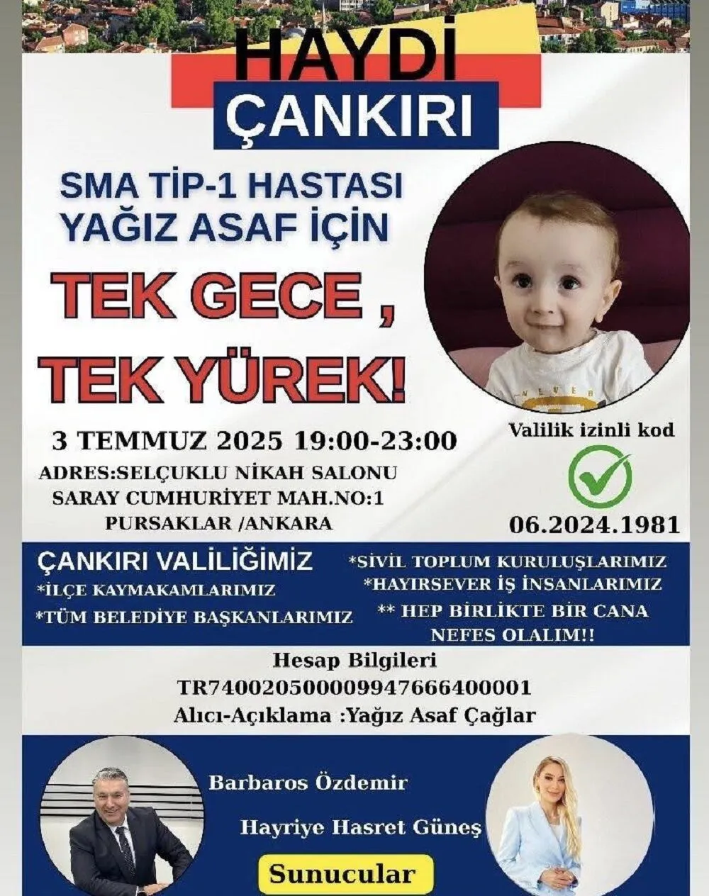 Minik Yaren Yagiz Asafa Umut Gecesi Kampanya 92Ye Yukseldi 5