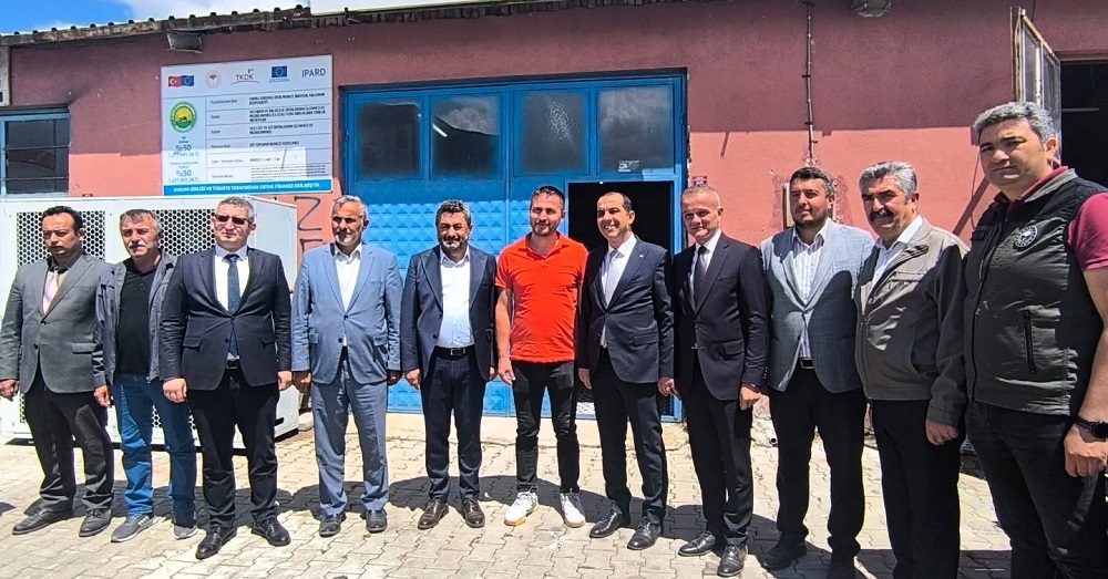 Orta’da Yenilenen Süt Toplama Merkezi Ziyaret Edildi (3)