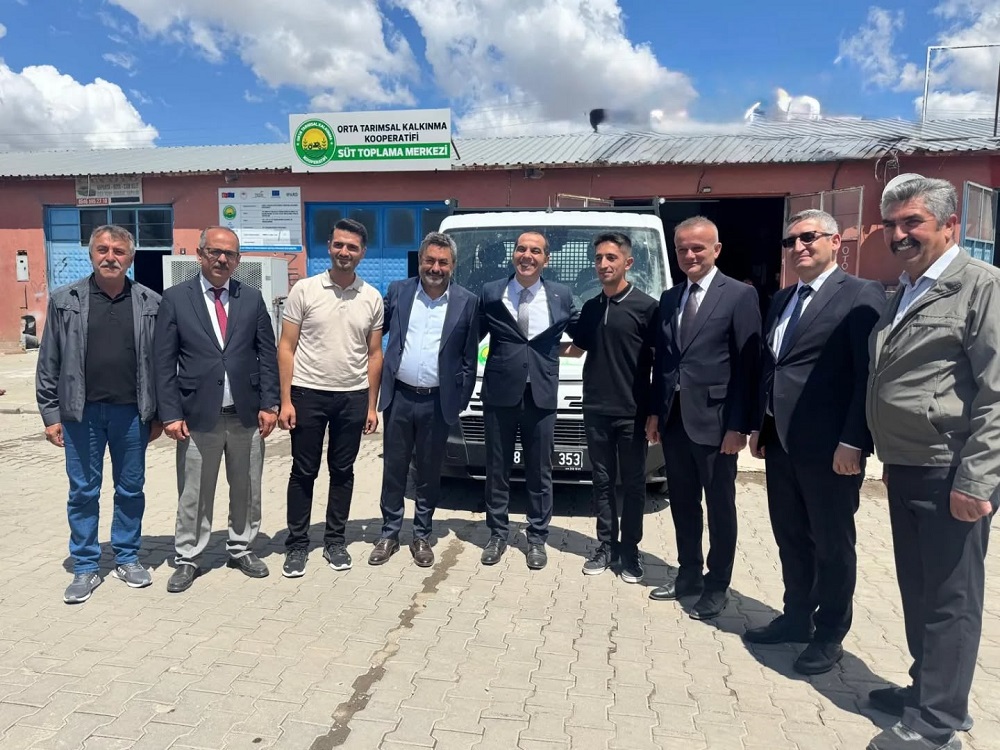 Orta’da Yenilenen Süt Toplama Merkezi Ziyaret Edildi (5)