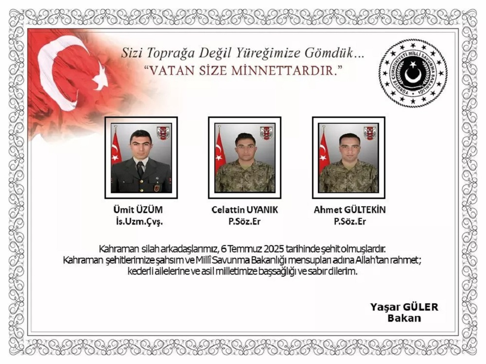 Pençe Kilit Bölgesinde Şehit Sayısı 12’Ye Yükseldi (3)