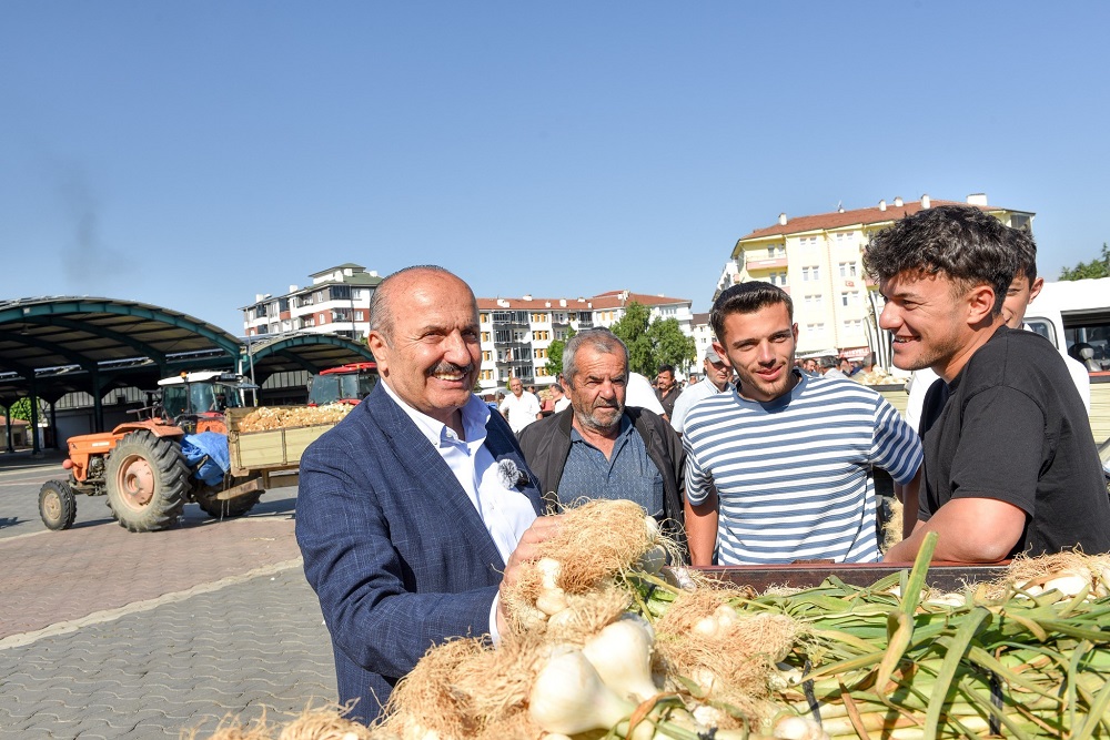 Taşköprü Sarımsağında Sezon Açıldı! (1)
