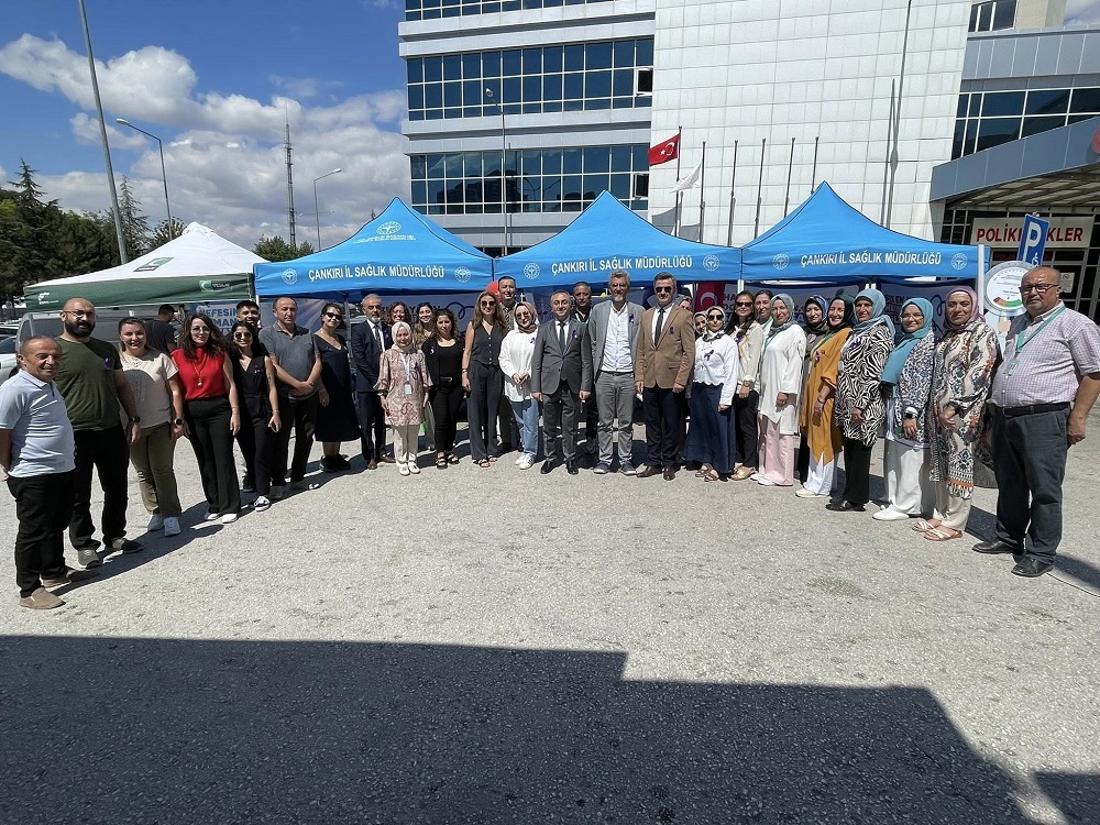 Çankırı’da Halk Sağlığı Haftası Sağlık Sokağı Etkinlikleriyle Başladı (1)