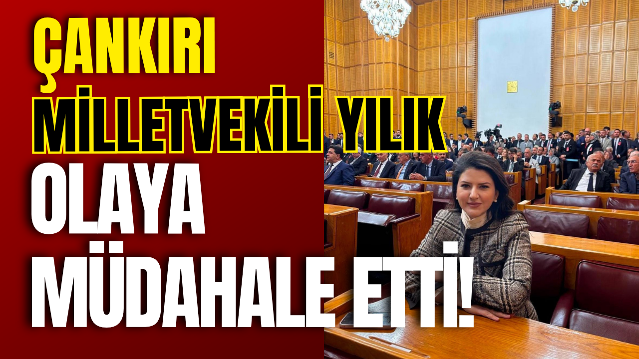Çankiri Mi̇lletveki̇li̇ Yilik Olaya Müdahale Etti̇!-1