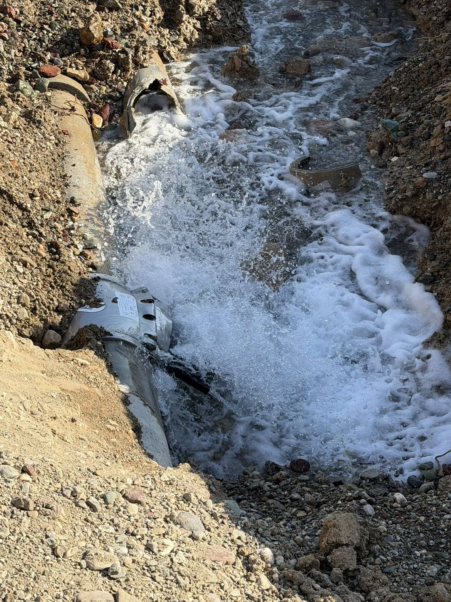 Çankırı’da 12 Km’lik Su Hattı Sorunu Tarihe Karışıyor (4)