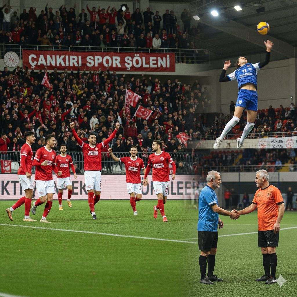 Çankırı’da Spor Heyecanı Başlıyor! 22 23 Kasım’da Tesislerde Nefes Kesecek Müsabakalar