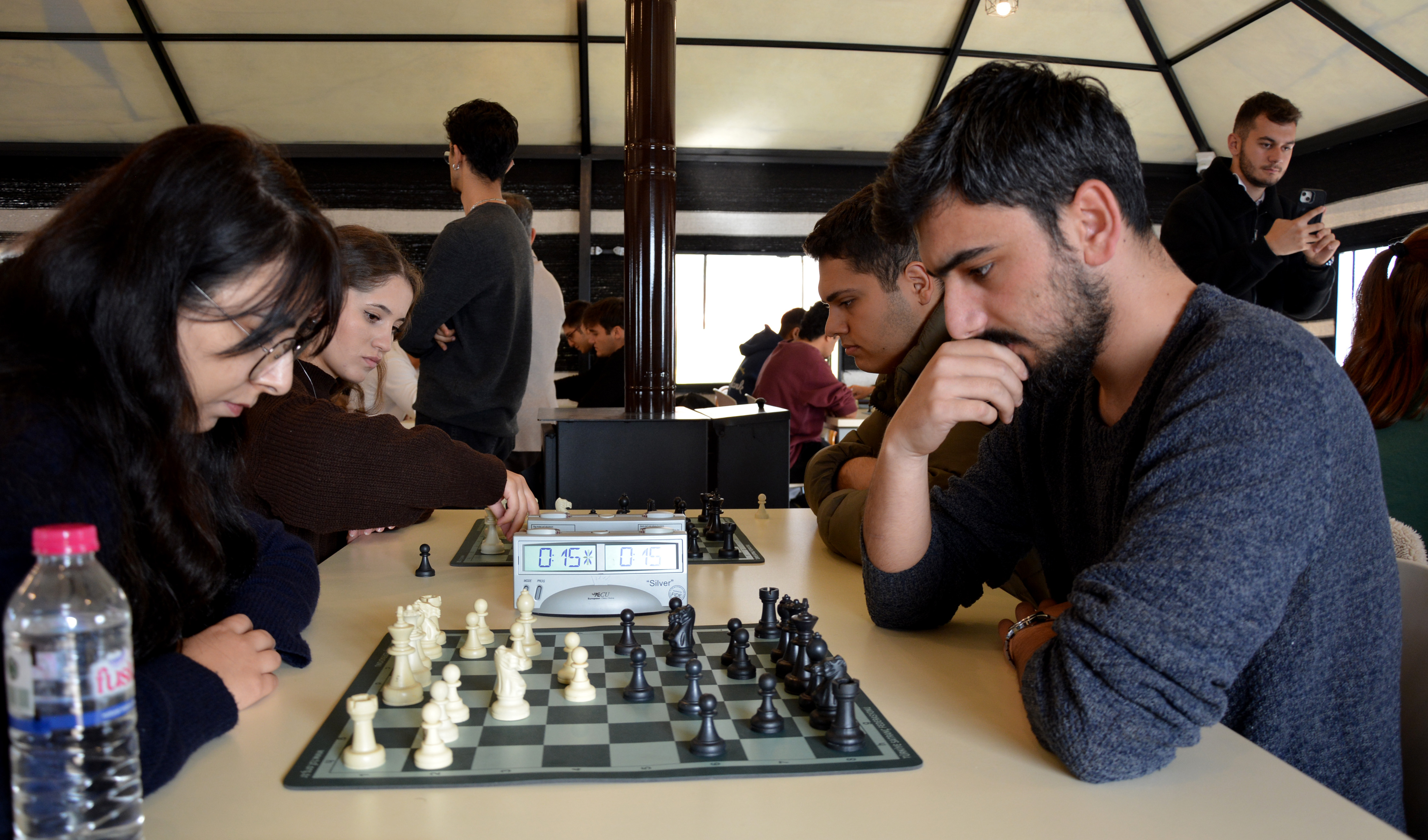 Çakü’de Satranç Masaları Doldu Nefes Kesen Mücadele! (4)