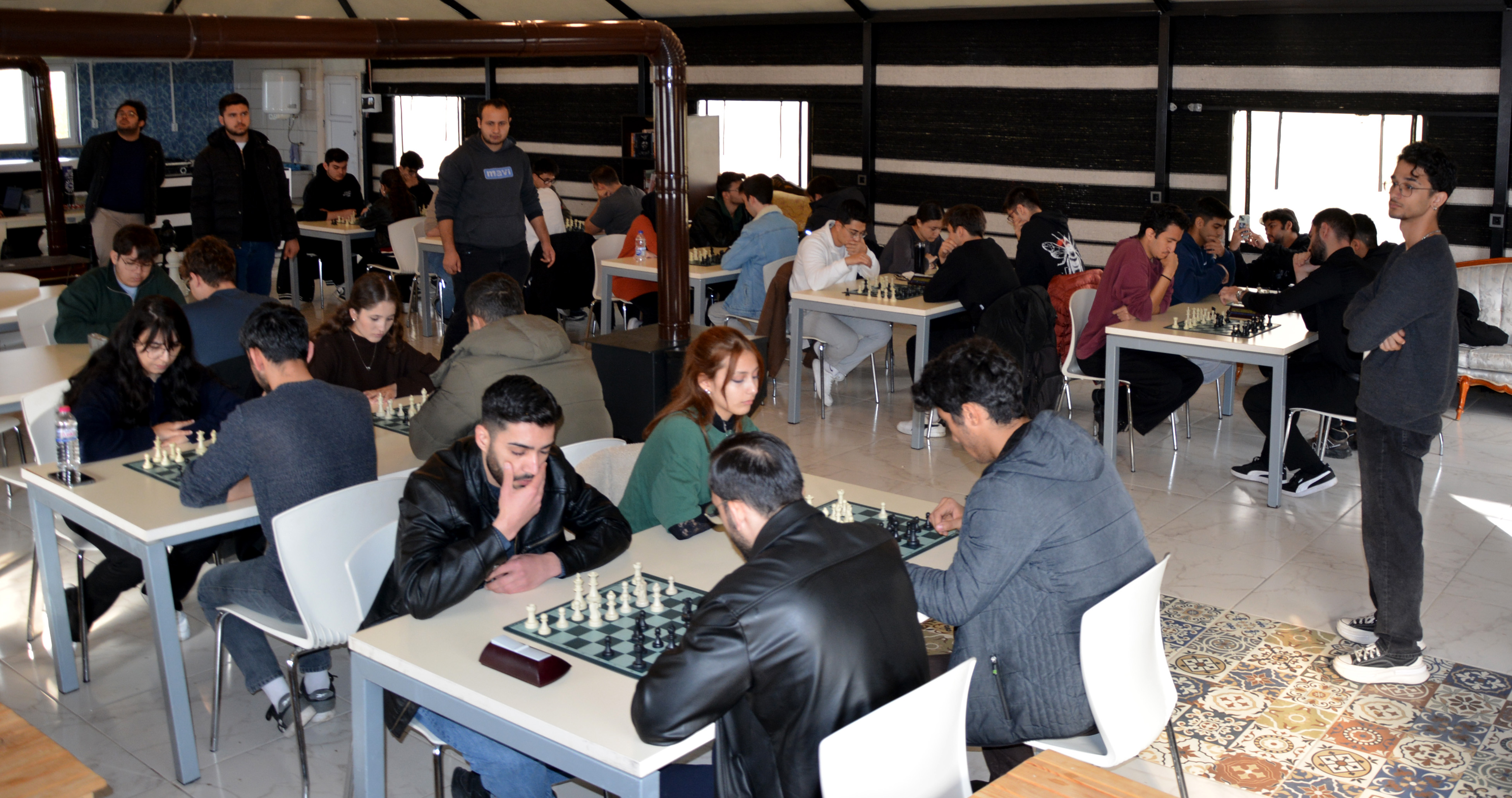 Çakü’de Satranç Masaları Doldu Nefes Kesen Mücadele! (5)