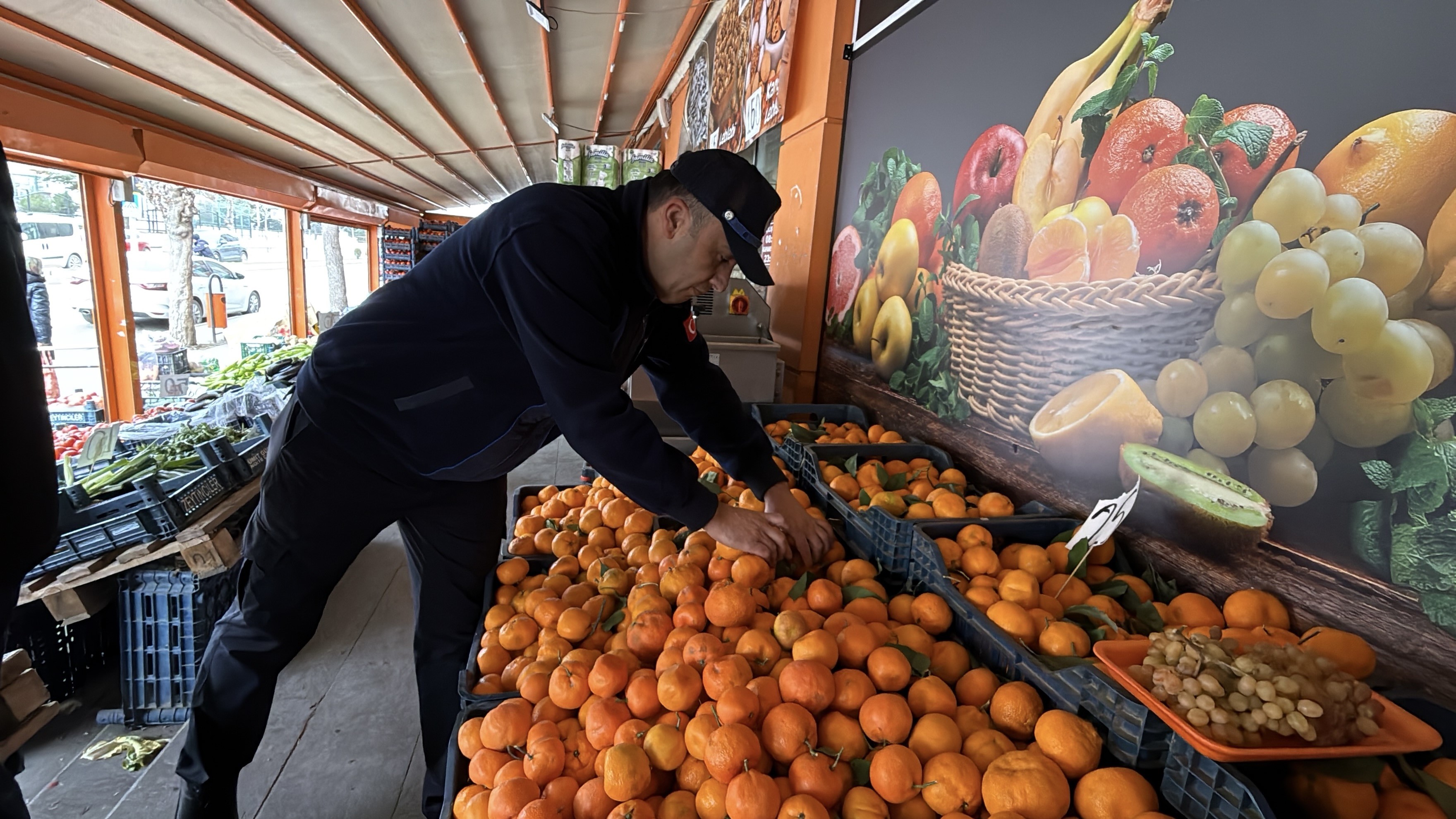 Halk Sağlığı İçin Sahadalar Çorum’da Manav Ve Marketlere Yakın Takip-1