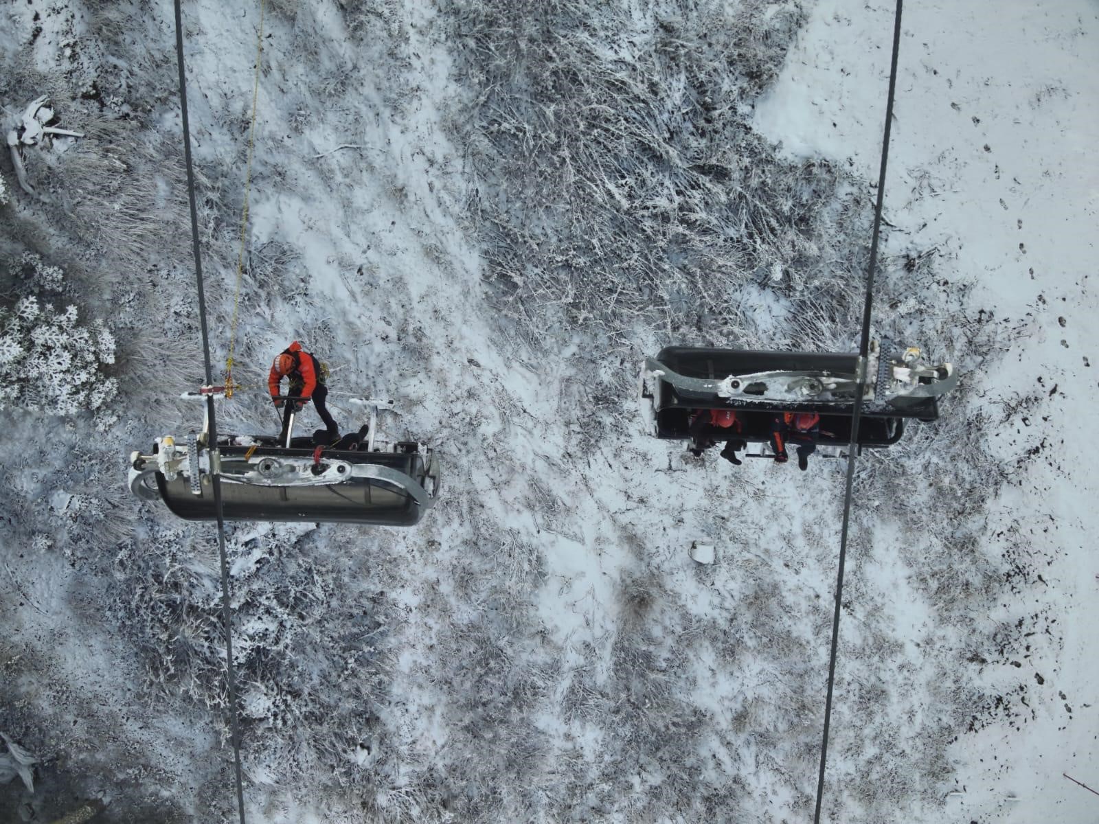 Kayak Sezonu Öncesi Ilgaz’da Gerçeği Aratmayan Tatbikat (2)