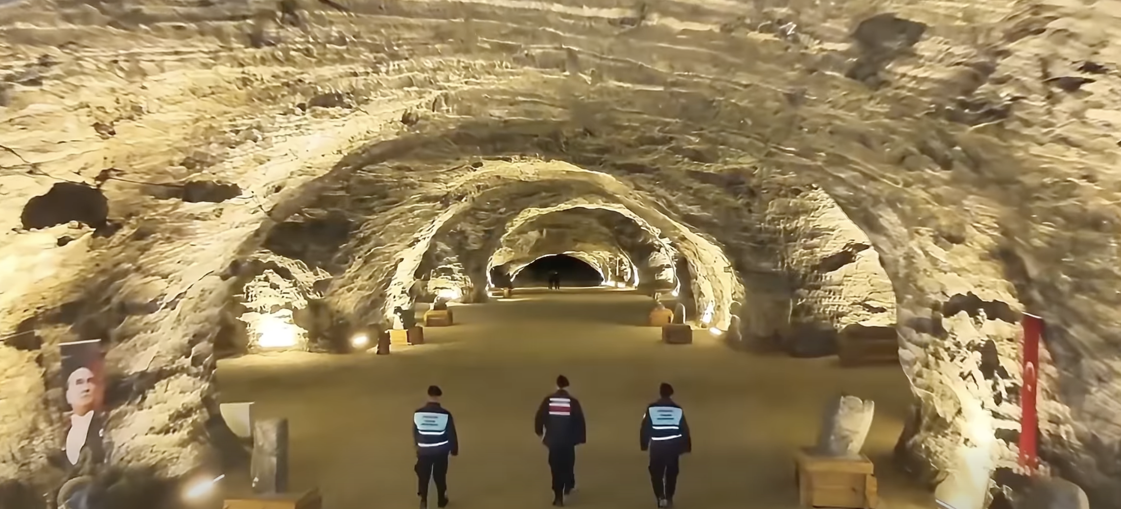 Çankırı Tuz Mağarası’nda Dikkat Çeken Güvenlik Önlemi!2