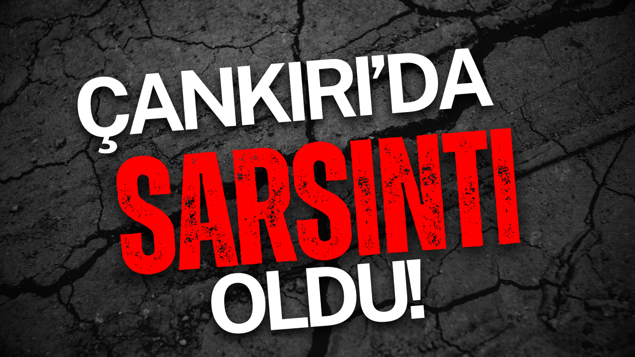 Çankırı'da Sarsıntı Oldu!-1