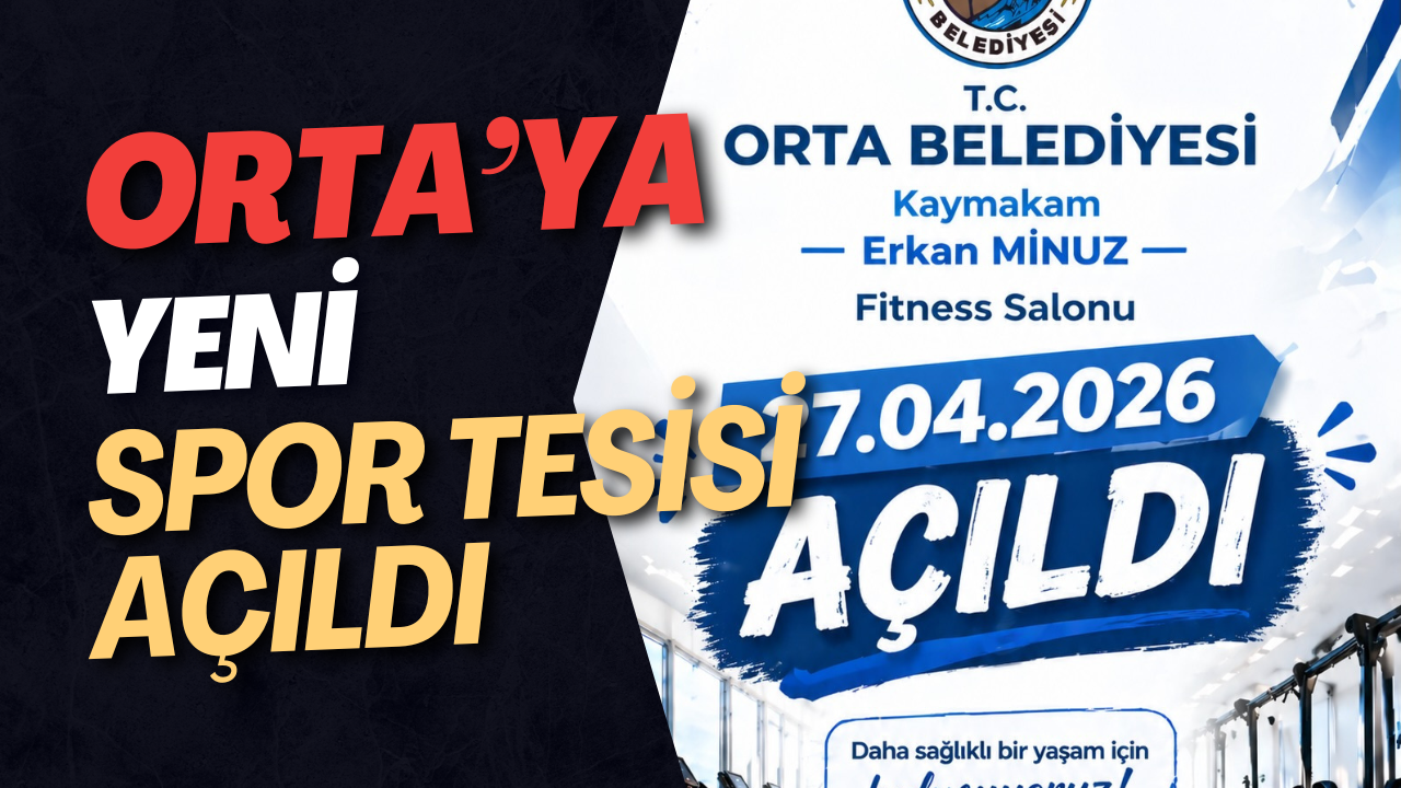 Orta’ya Yeni Spor Tesisi Açıldı