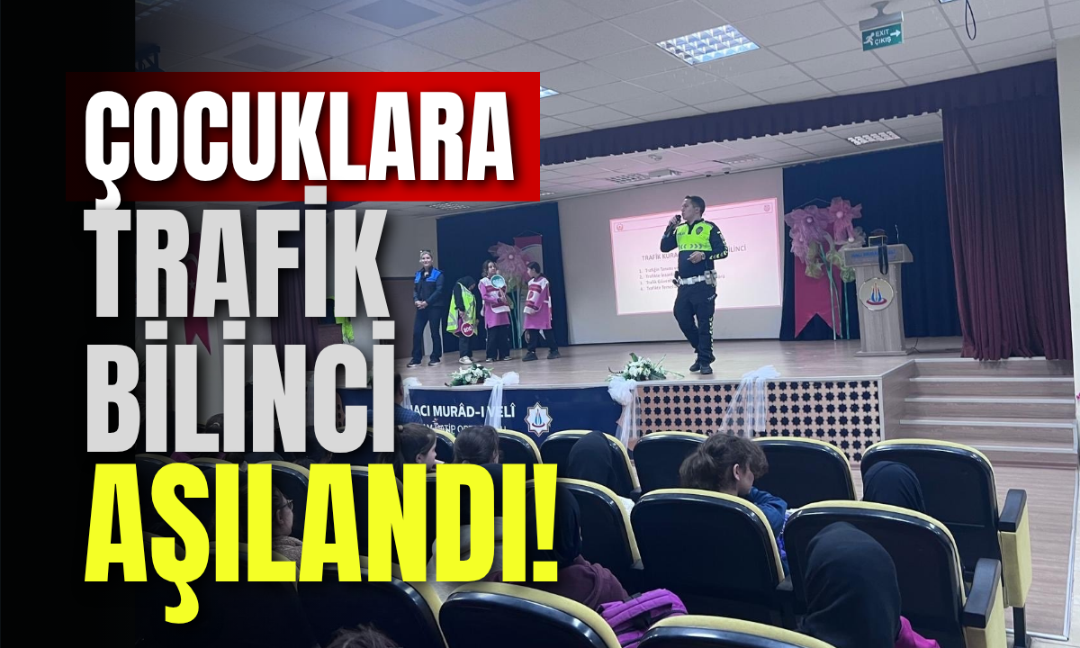 Çocuklara Trafik Bilinci Aşılandı!