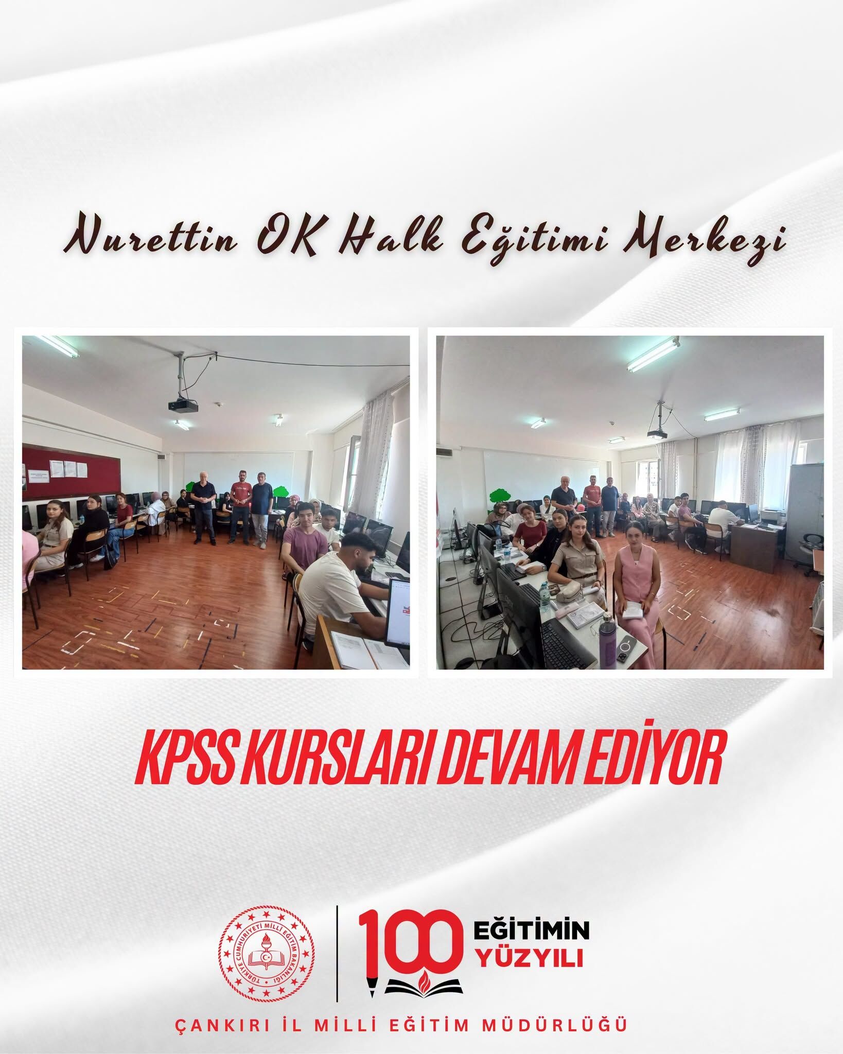Çankırı'da Kpss Hazırlık Kursuna Yoğun İlgi