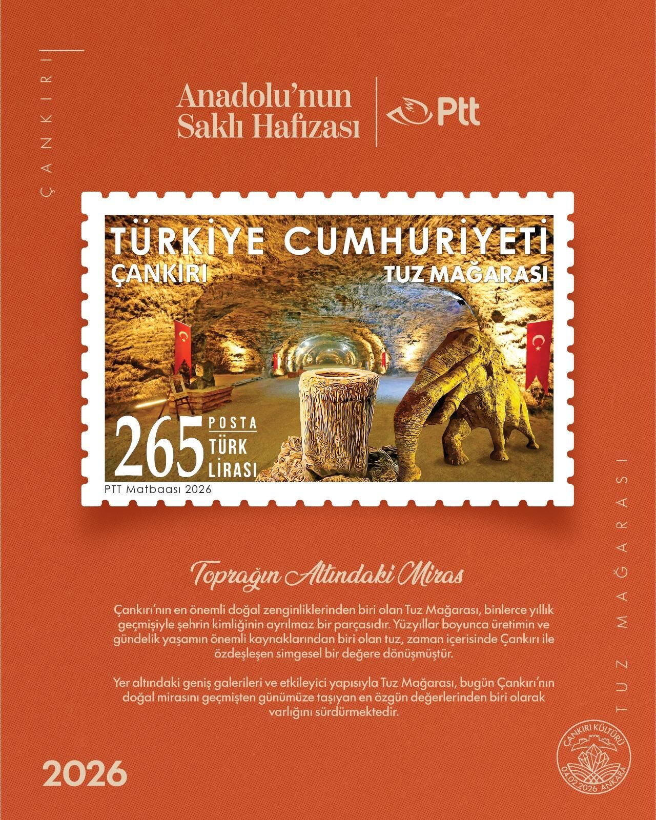 Çankırı’nın Değerleri Pullarda Yerini Aldı! (7)