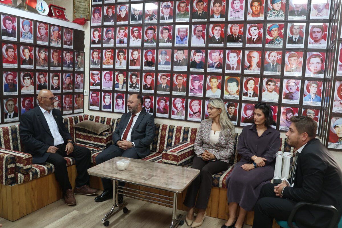 Çankırı’da Gaziler Günü Öncesi Anlamlı Ziyaret!-1