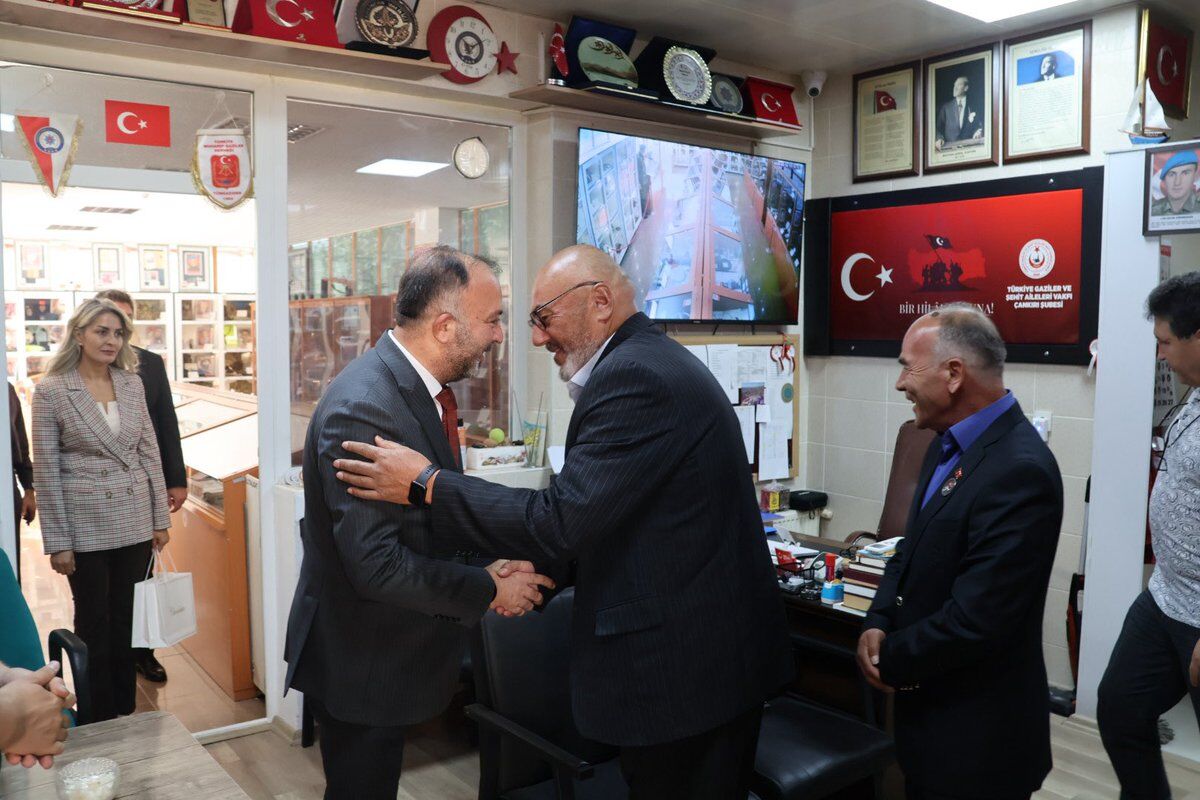 Çankırı’da Gaziler Günü Öncesi Anlamlı Ziyaret!2