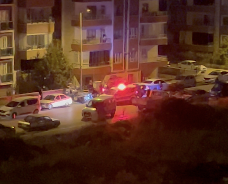 Çankırı'da Gece Yarısı Ortalığı Karıştırdı Polis Müdahale Etti1