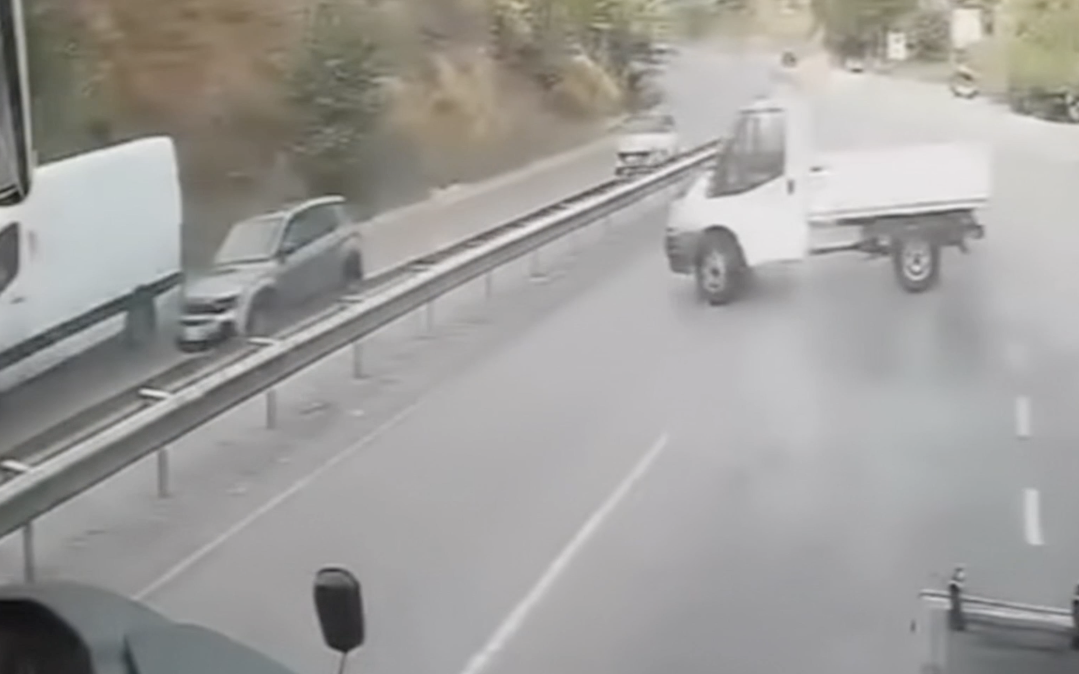 Çankırı’da Korkutan Kaza Kamyonet Savruldu-2