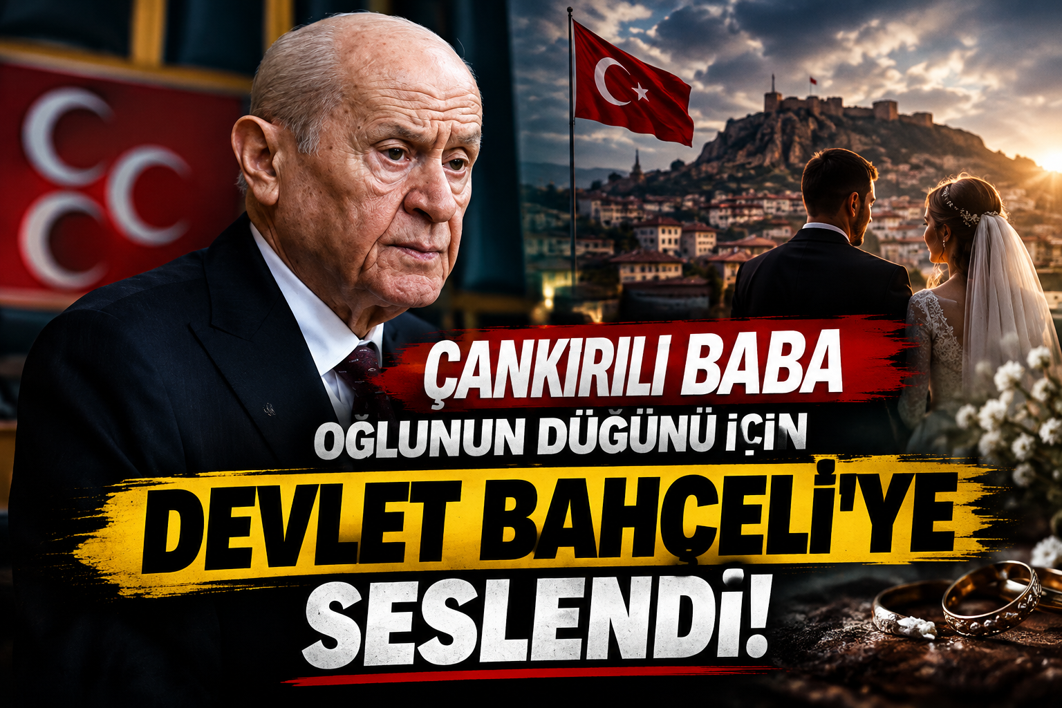 Çankırılı Baba Oğlunun Düğünü İçin Devlet Bahçeli’ye Seslendi!-1