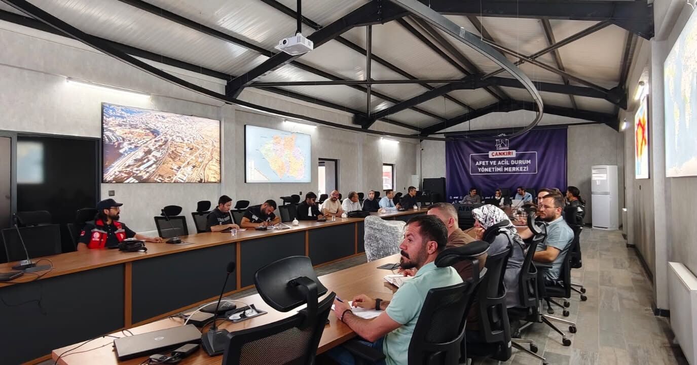 Çankırı’nın Afet Planında Kritik Aşama! 5 Afet Türü İçin Eylemler Netleşti (1)