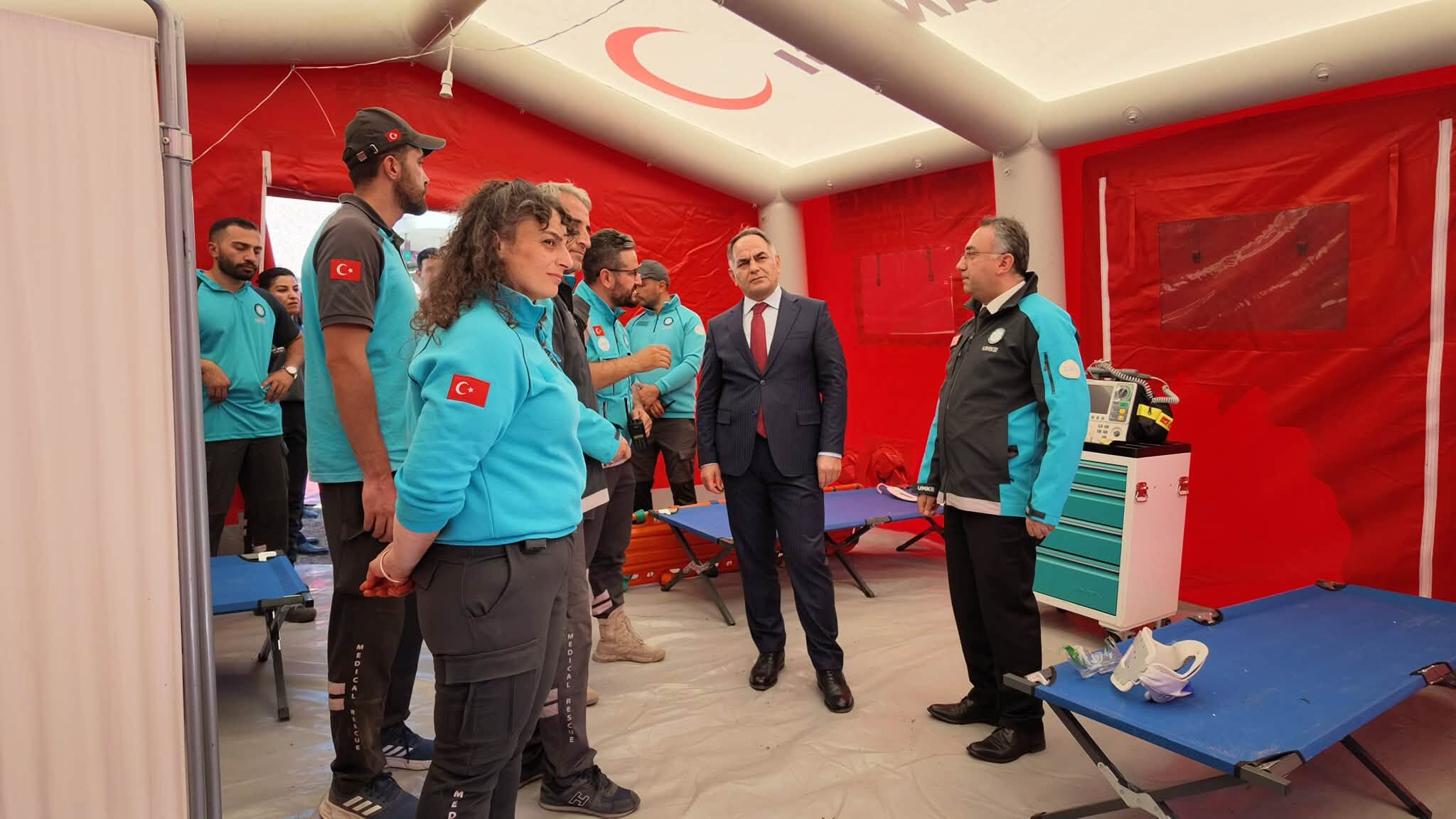 Deprem Sonrası Tünelde Göçük Ve Kaza Senaryosu! Ekipler Harekete Geçti (4)