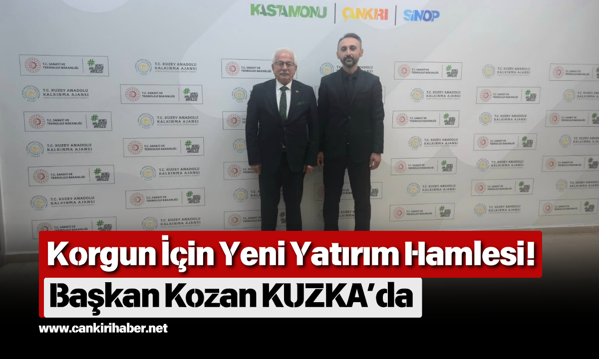 Korgun İçin Yeni Yatırım Hamlesi! Başkan Kozan Kuzka’da (1)