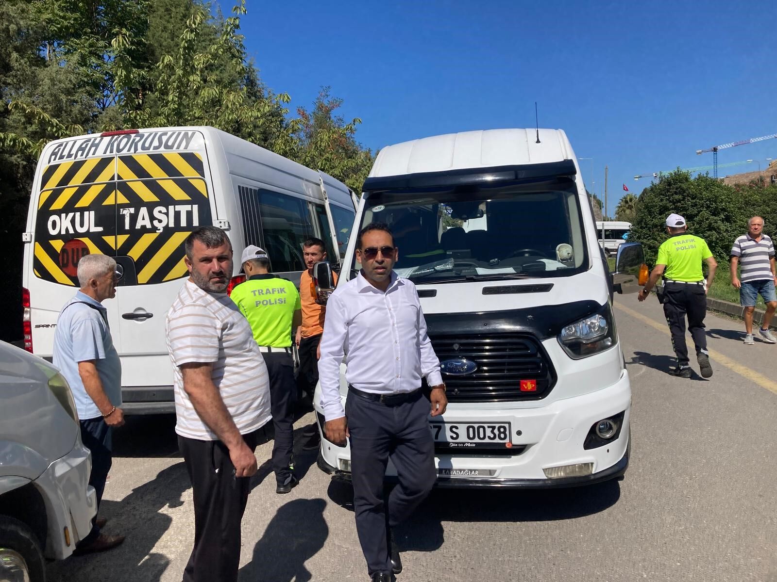Öğrencilerin Güvenliği İçin Sahaya İndiler! Servisler Tek Tek Denetlendi