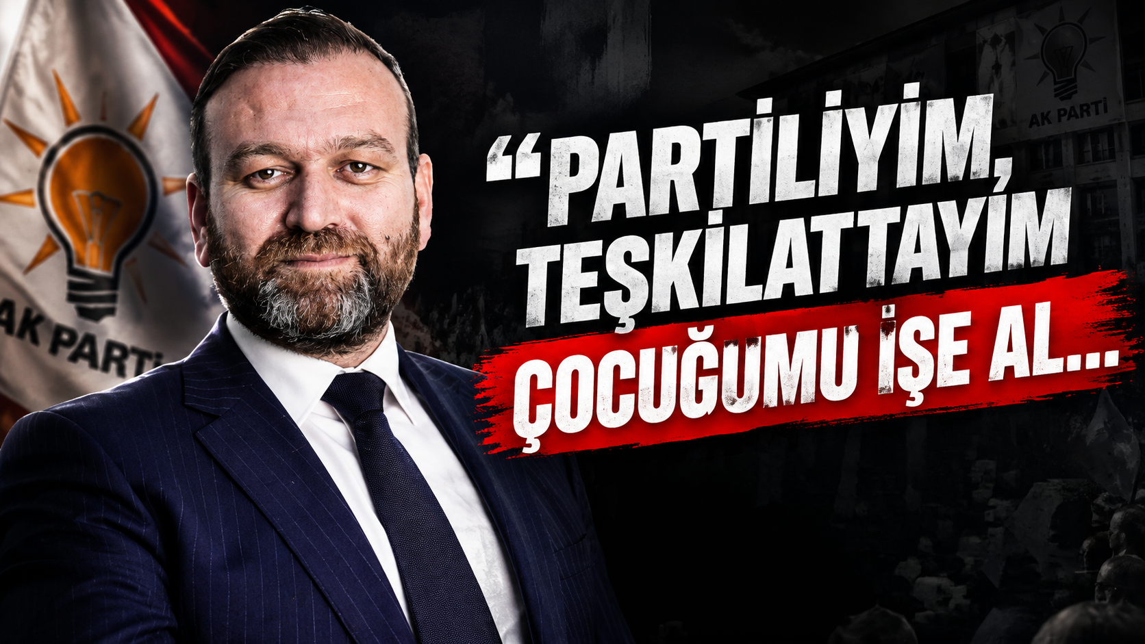 “Partiliyim, Teşkilattayım, Çocuğumu İşe Al…” Başkan Özcan İsyan Etti