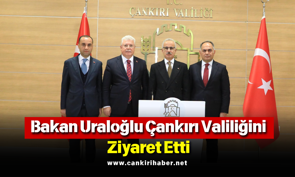 Bakan Uraloğlu Çankırı Valiliğini Ziyaret Etti-1