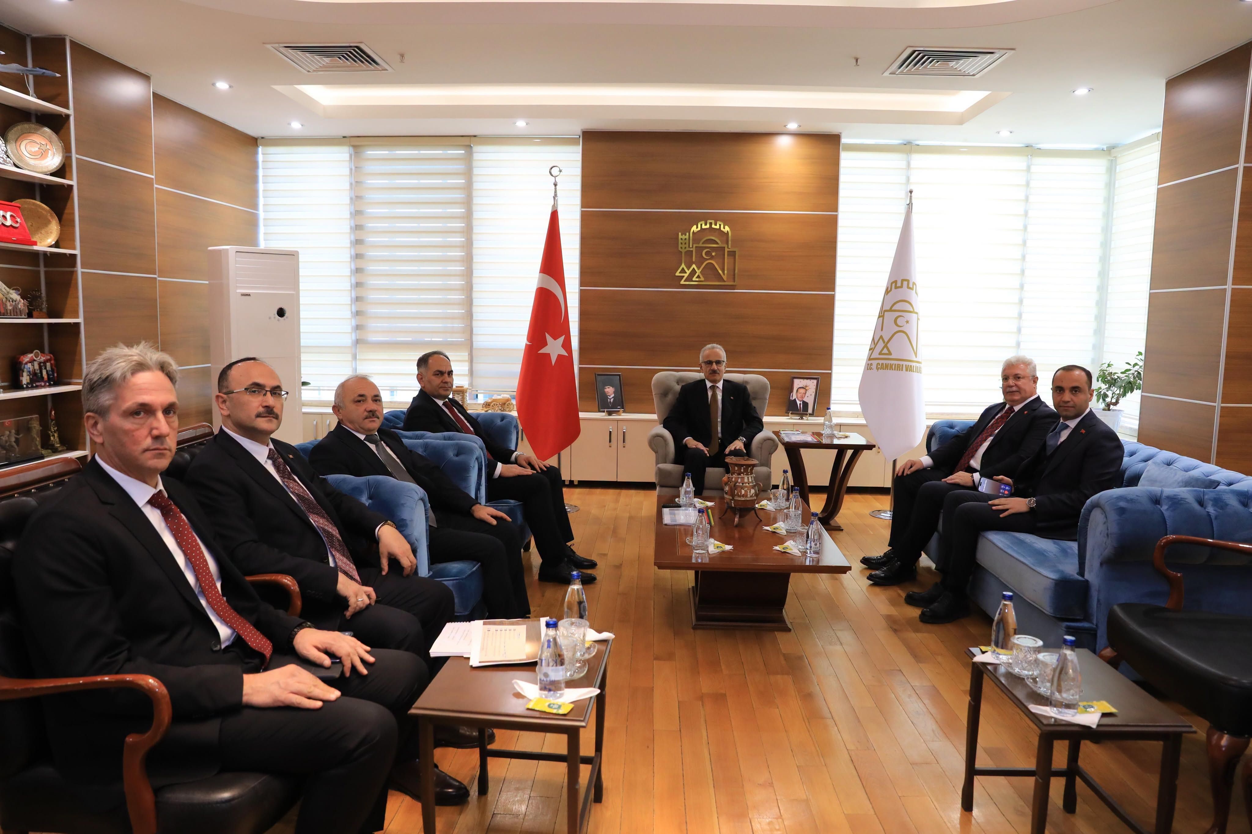 Bakan Uraloğlu Çankırı Valiliğini Ziyaret Etti3