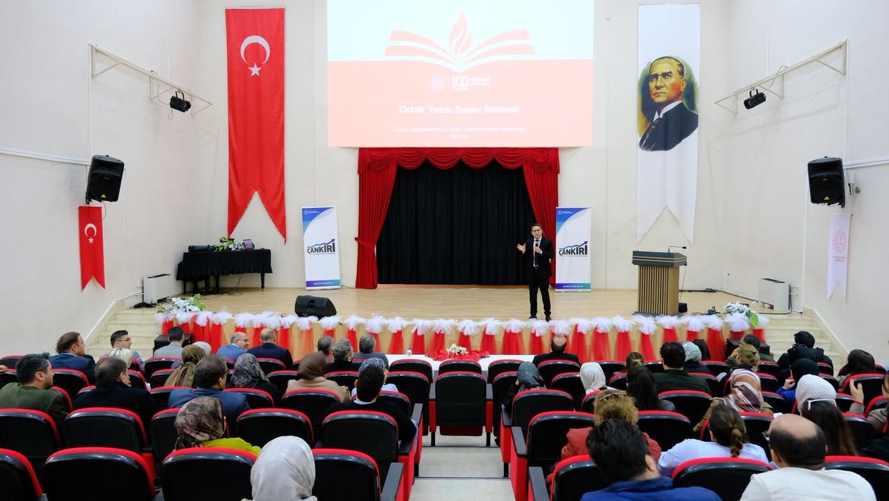 Çankırı’da Ortak Yazılı Sınav Sistemi Semineri Düzenlendi!2