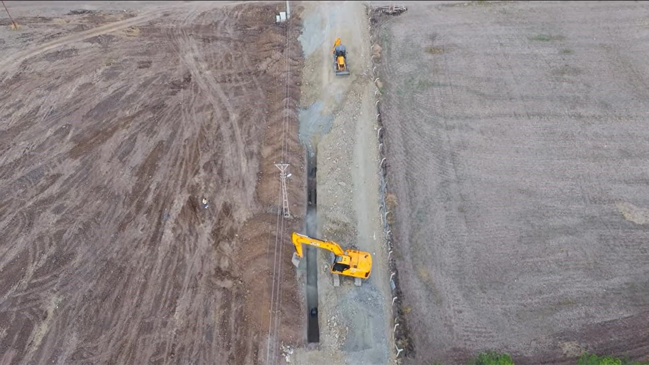 Alaca’da Dere Hattında 1.200 Metrelik Kanal Çalışması Başladı