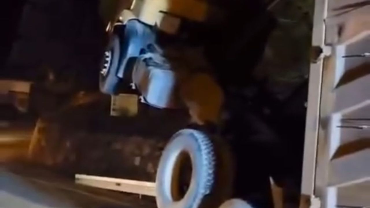 Göynük’te Kamyon Kazası: Sürücü Sıkıştı