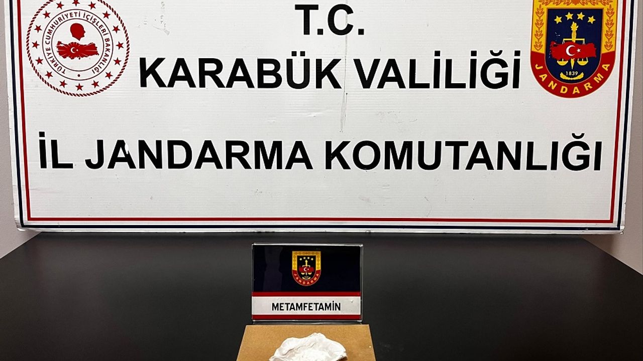 Jandarma Karabük’te Metamfetamin Operasyonu Düzenledi