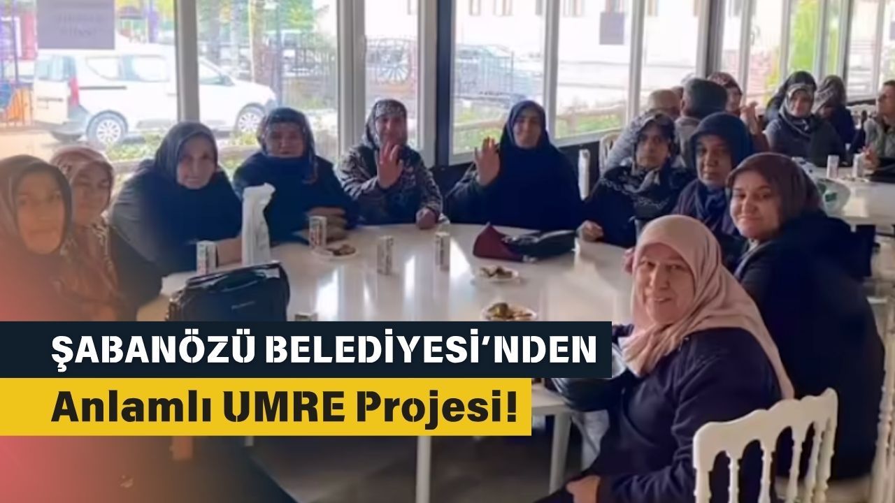 Şabanözü Belediyesi’nden Anlamlı UMRE Projesi!