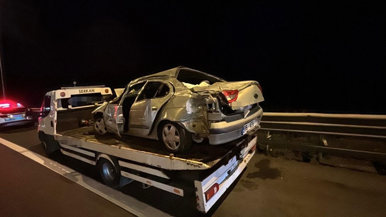 TEM Otoyolu Bolu Dağı’nda Kaza: 1 Ölü, 2 Yaralı