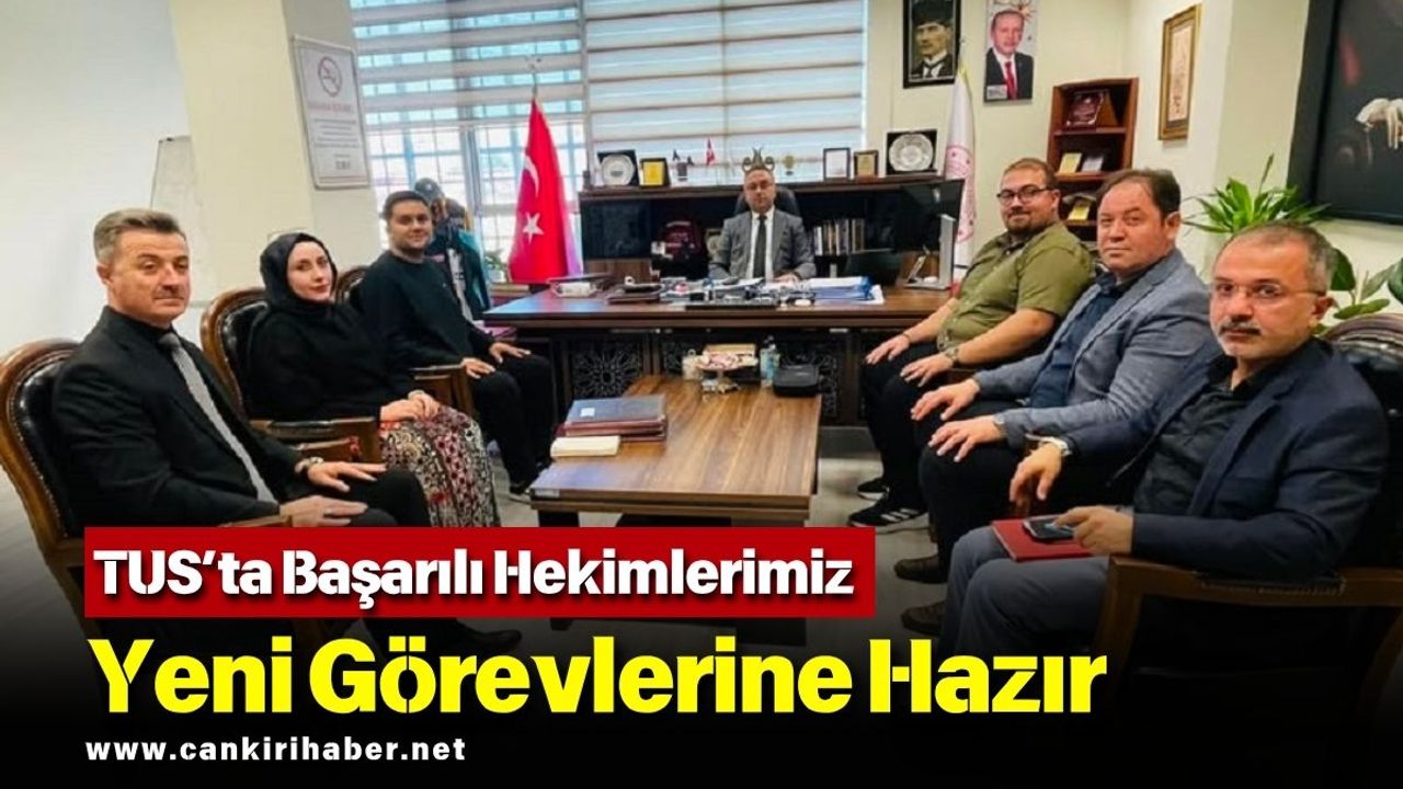 TUS’ta Başarılı Hekimlerimiz Yeni Görevlerine Hazır