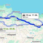 Çankırı-Erzurum arası kaç kilometre?