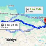 Çankırı-Gümüşhane arası kaç kilometre?