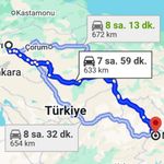 Çankırı-Malatya arası kaç kilometre?